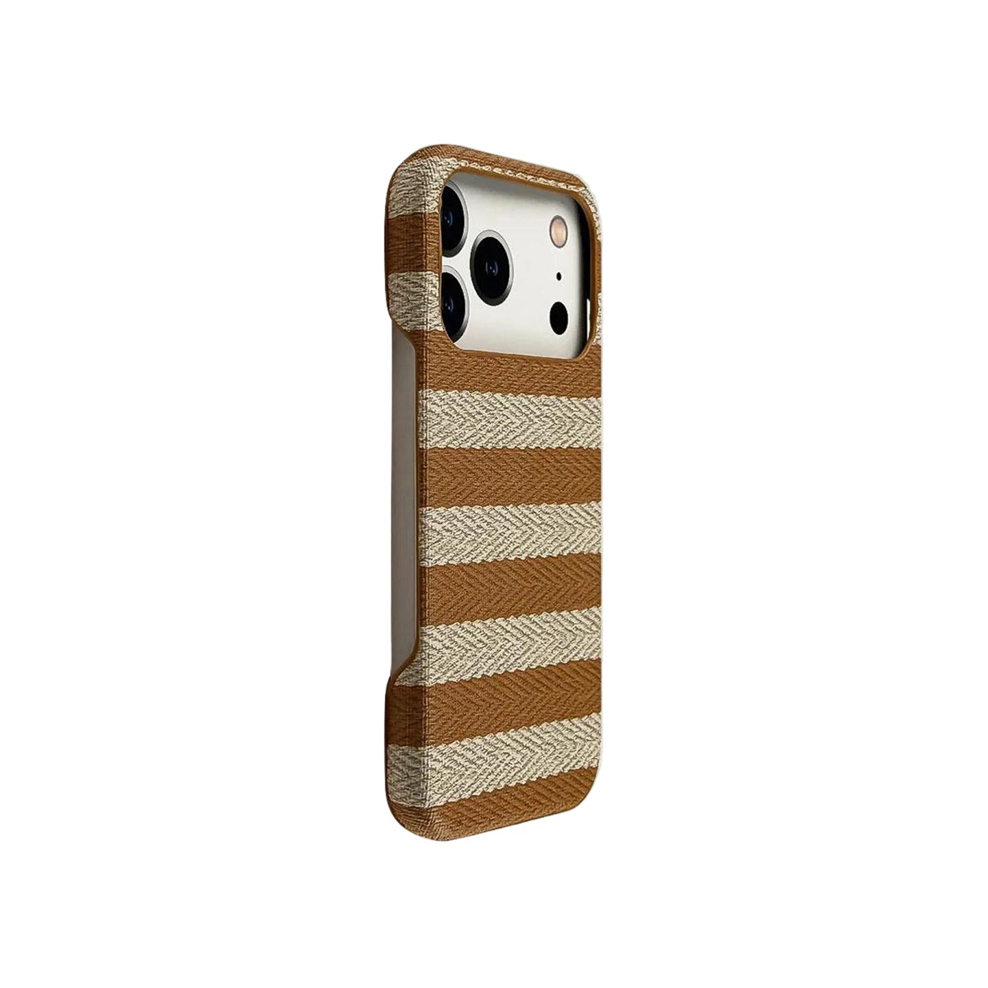Striped Minimalist Fabric Phone Case