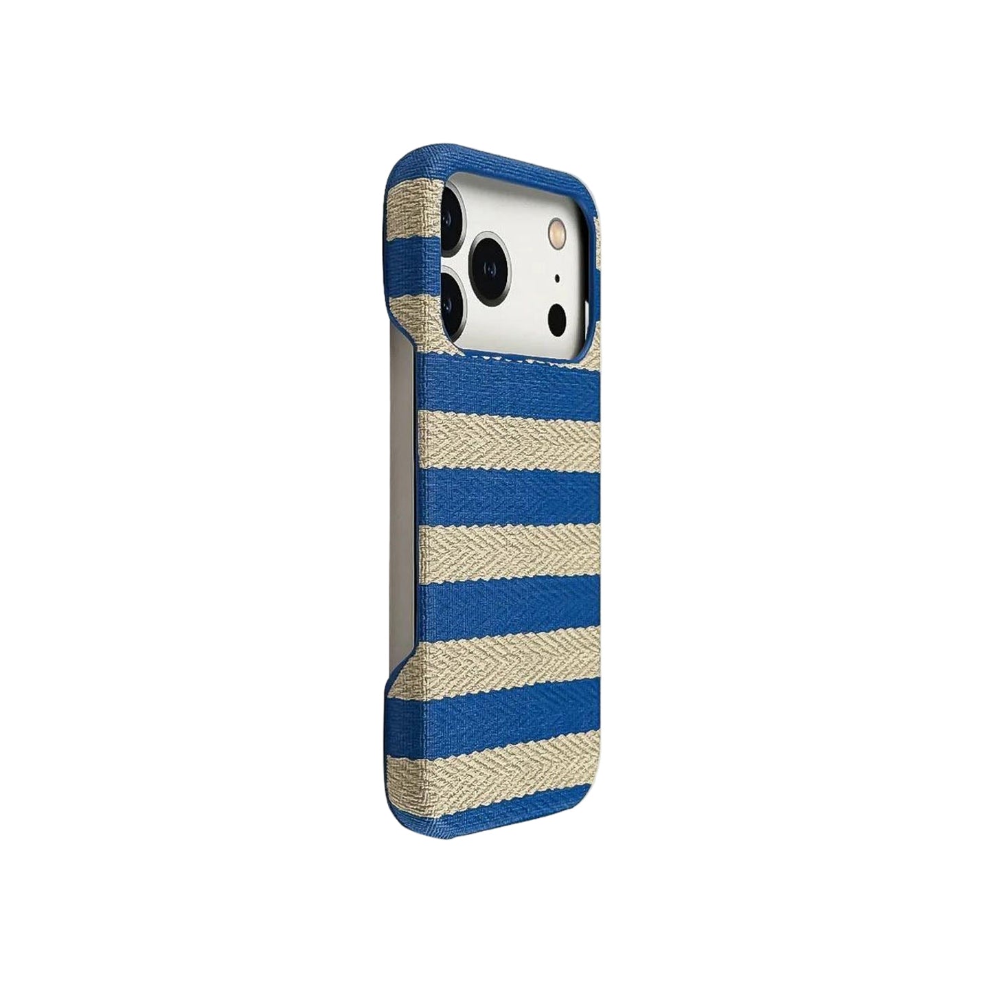 Striped Minimalist Fabric Phone Case