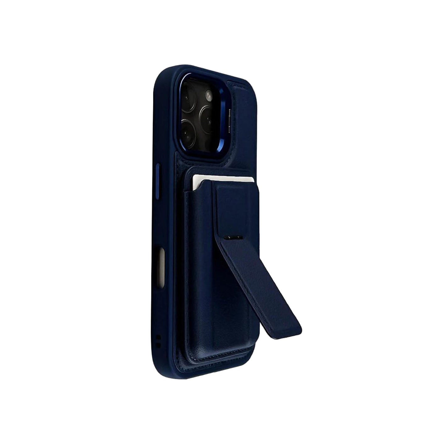 Leather Phone Case with Magsafe Wallet & Stand