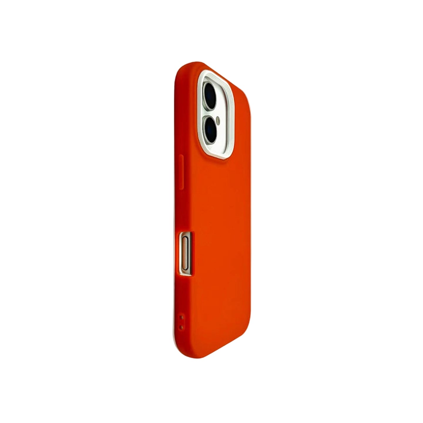 Two Toned Solid Color Case with Lens Frame