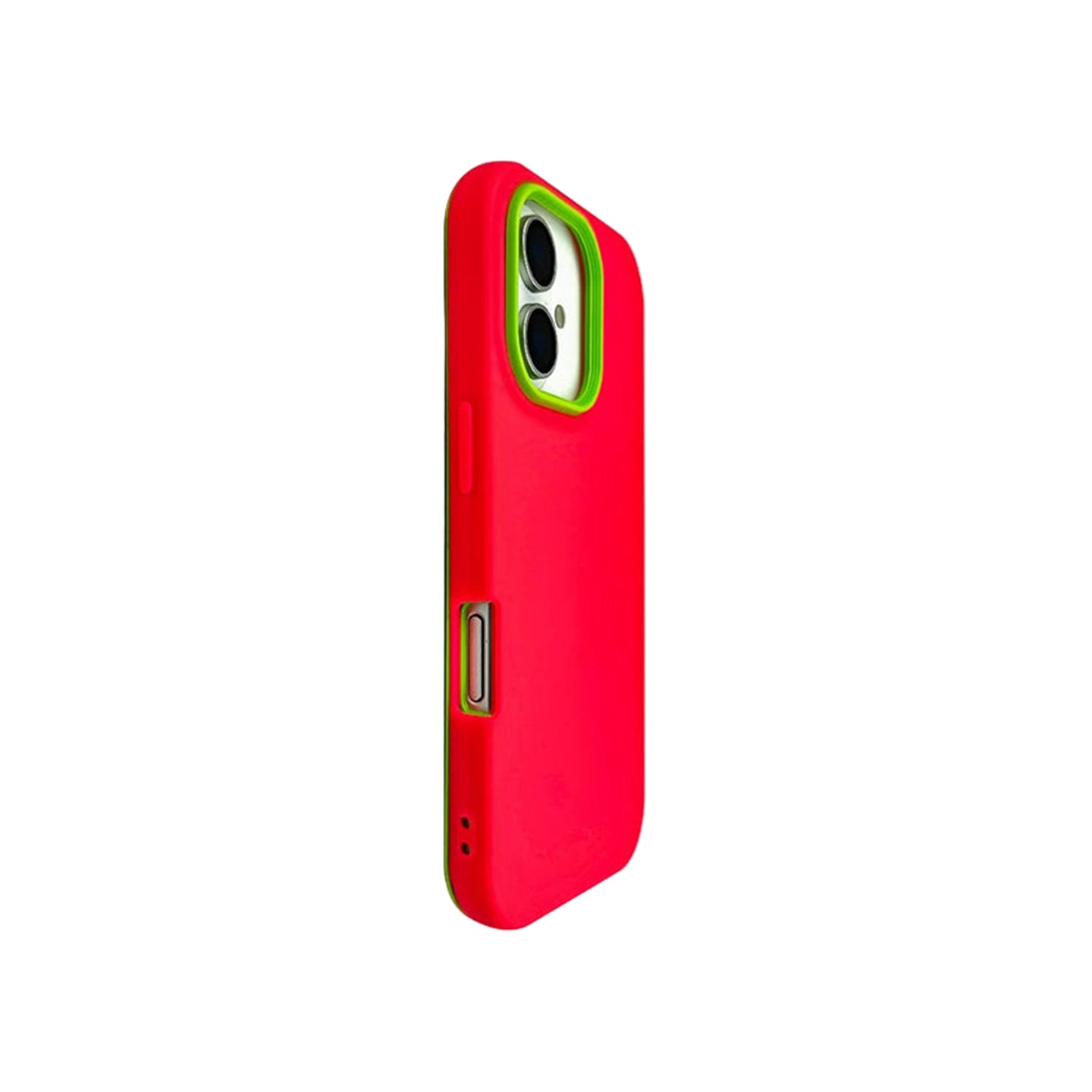 Two Toned Solid Color Case with Lens Frame