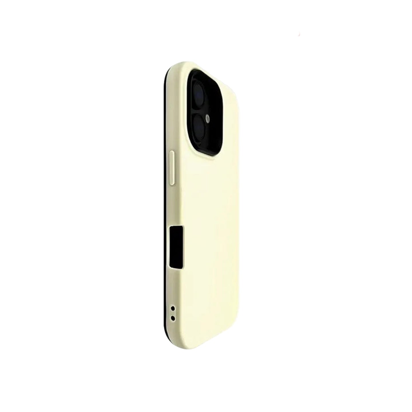 Two Toned Solid Color Case with Lens Frame
