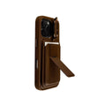Leather Phone Case with Magsafe Wallet & Stand