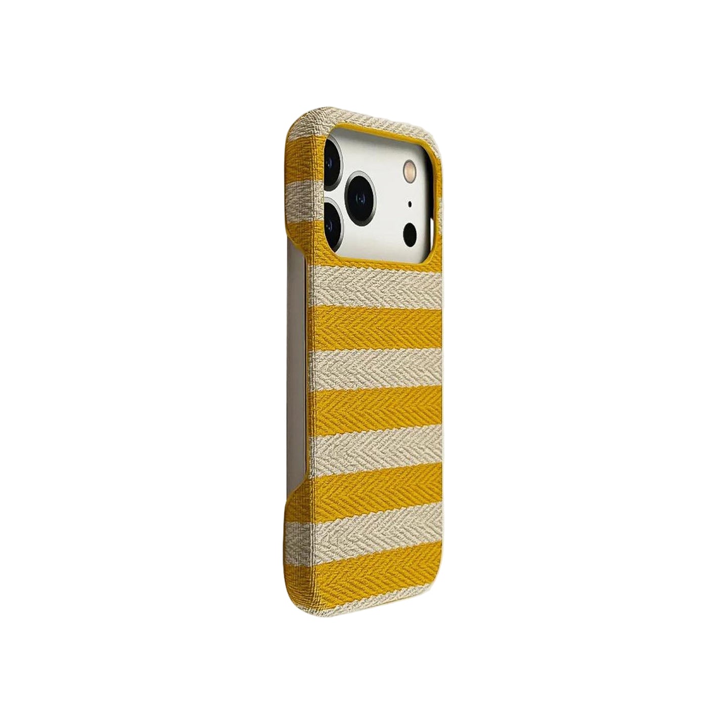Striped Minimalist Fabric Phone Case