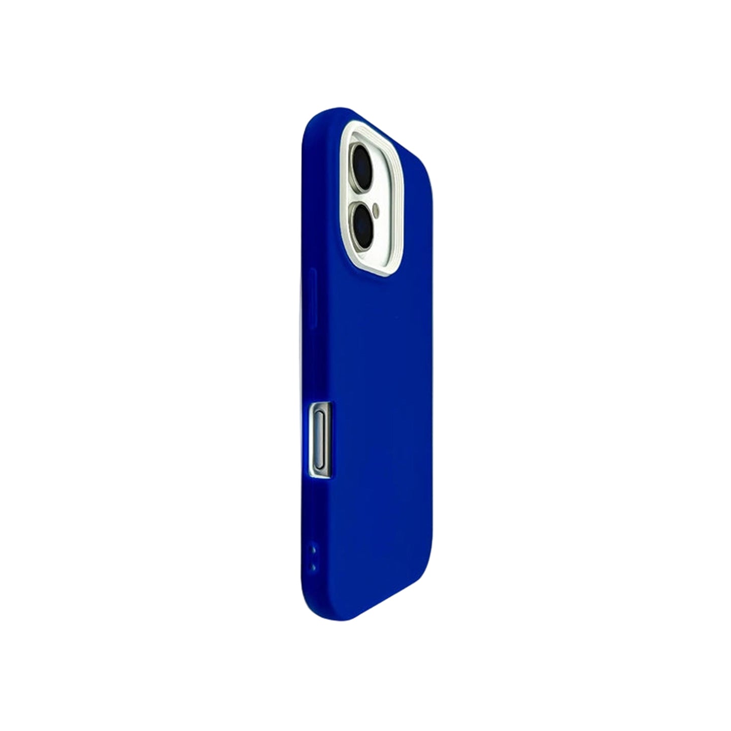 Two Toned Solid Color Case with Lens Frame